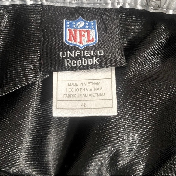 Reebok NFL On Field #18 Peyton Manning Football Jersey Size 48 Black Large EUC - Picture 8 of 10
